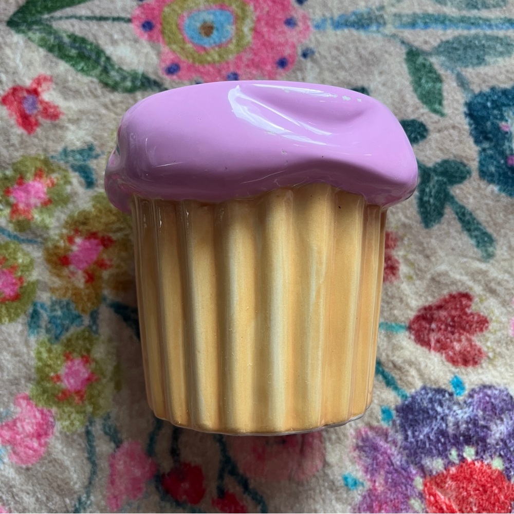 Pro Flowers Pink Cupcake Vase Pot Container